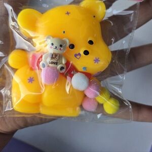 Yellow Bear Squishy Toy